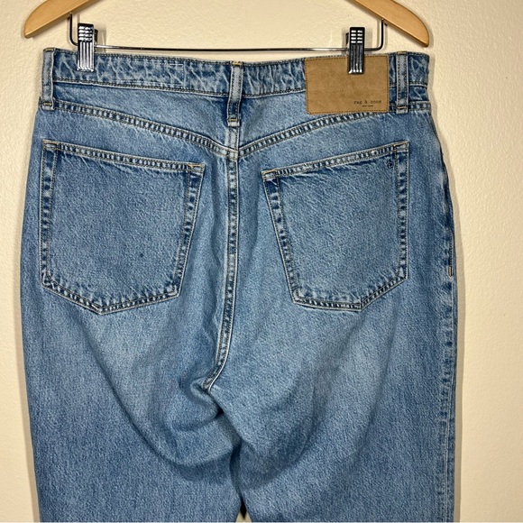 Rag & Bone Womens Alex High Rise Straight Leg Button Fly Jeans Size 32 - Picture 9 of 12